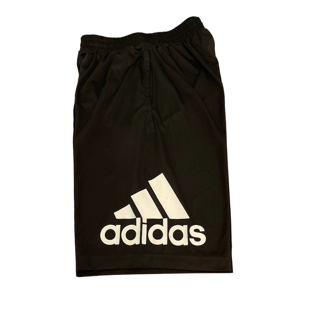 Adidas Athletic Black Shorts Men Sz  slightly used